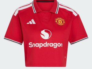 26/27 Manchester United Home Cropped Football Shirt