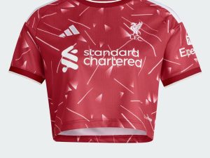 26/27 Liverpool Home Cropped Football Shirt