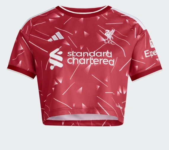 26/27 Liverpool Home Cropped Football Shirt