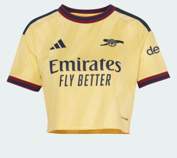 26/27 Arsenal Third Cropped Football Shirt