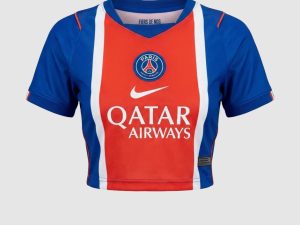 26/27 Psg Paris Saint-Germain Home Cropped Football Shirt