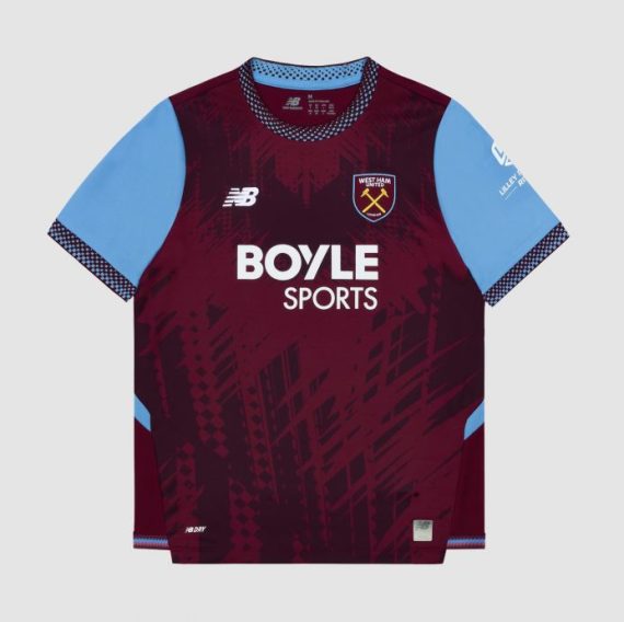 26/27 West Ham United Home Football Shirt