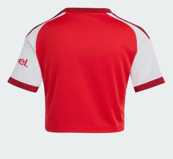 26/27 Arsenal Home Cropped Football Shirt