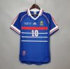 98 France #10 Zidane Home Jersey