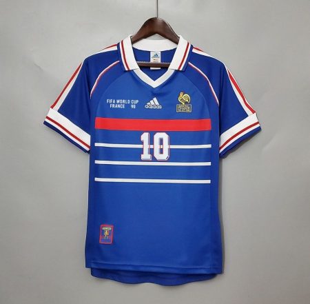98 France #10 Zidane Home Jersey