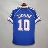 98 France #10 Zidane Home Jersey