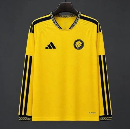 26/27 Long Sleeve Al-Nassr Home Football Shirt