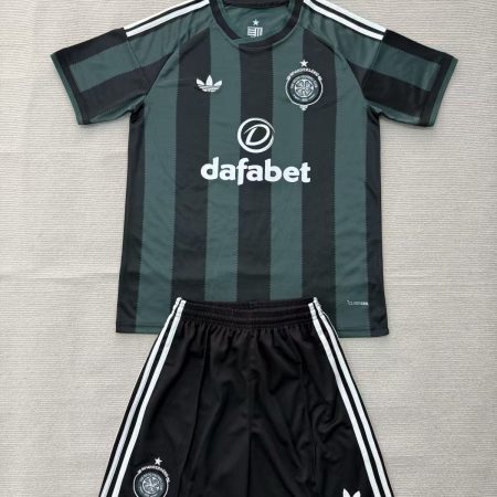 26/27 Celtic Away Football Shirt Kids Size Suit