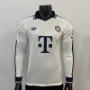 26/27 Player Version Long Sleeve Bayern Munich Away Football Shirt