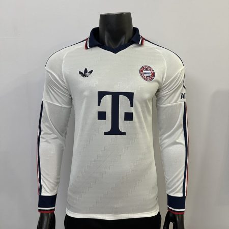 26/27 Player Version Long Sleeve Bayern Munich Away Football Shirt