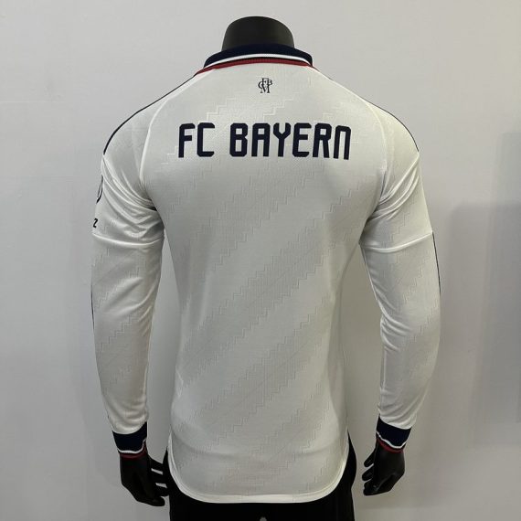 26/27 Player Version Long Sleeve Bayern Munich Away Football Shirt