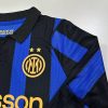 26/27 Player Version Long Sleeve Inter Milan Home Football Shirt