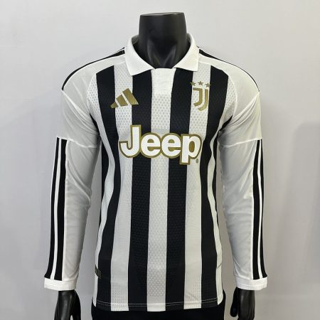 26/27 Player Version Long Sleeve Juventus Home Football Shirt