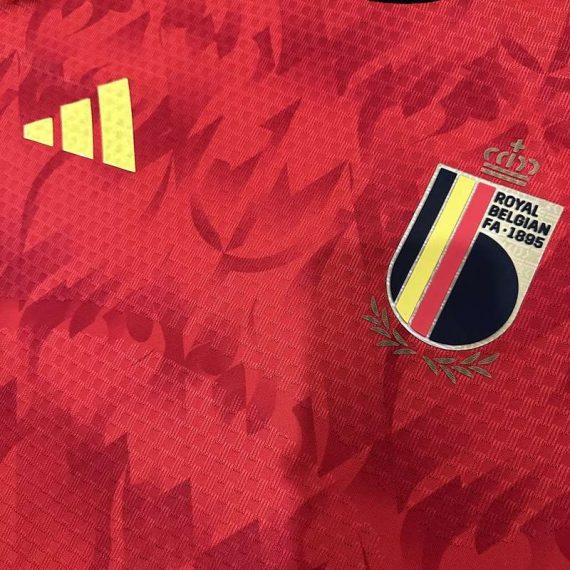 26/27 Player Version Long Sleeve Belgium Home Football Shirt