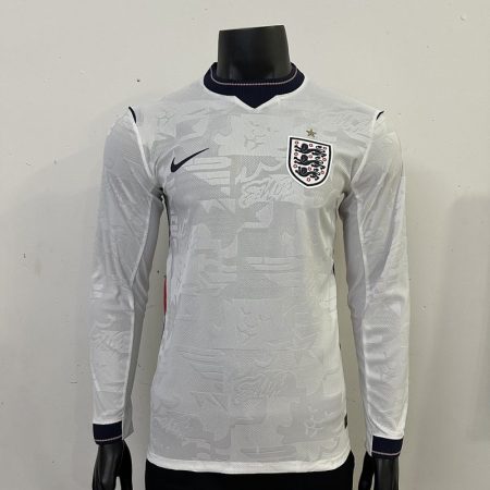 26/27 Player Version Long Sleeve England Home Football Shirt