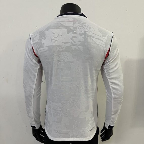 26/27 Player Version Long Sleeve England Home Football Shirt