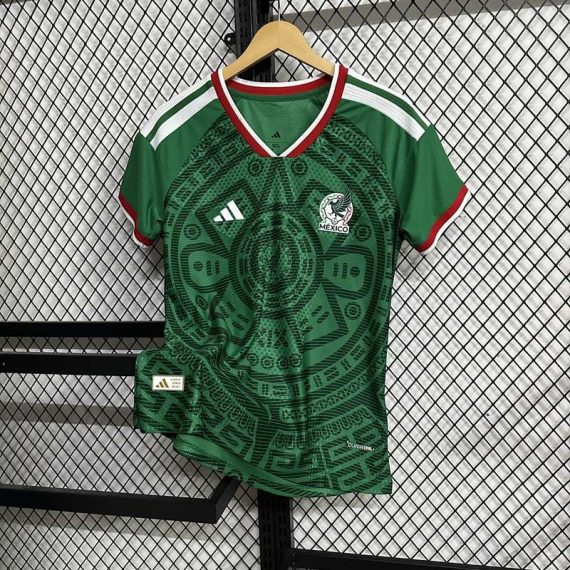26/27 Women Player Version Mexico Home Football Shirt