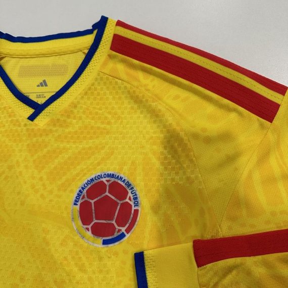 26/27 Player Version Long Sleeve Colombia Home Football Shirt